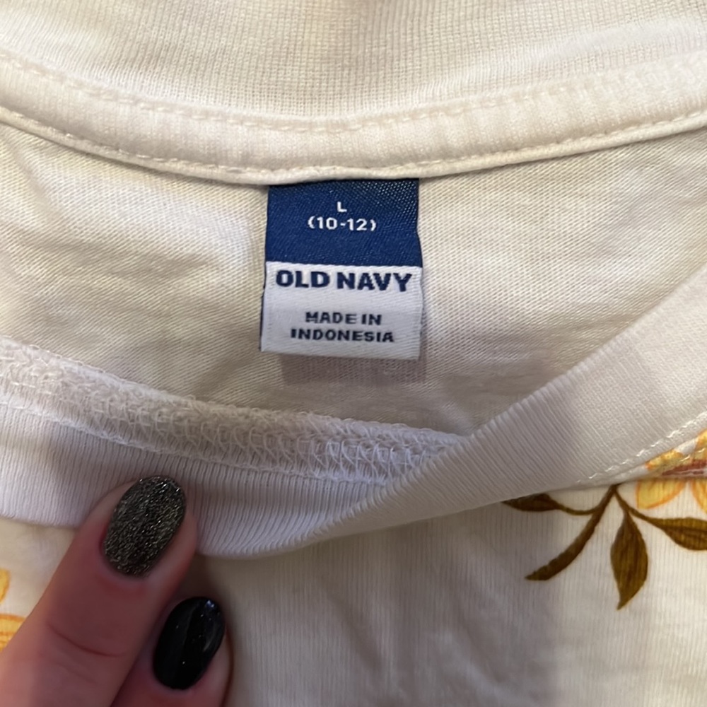 Girls crop top Old Navy size 10/12 - Picture 2 of 3